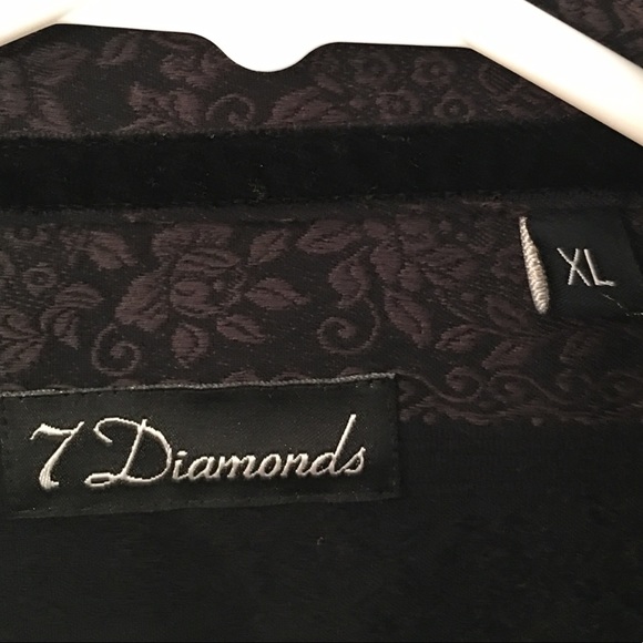 7 Diamonds Men Button Down Shirt XL - Picture 2 of 5